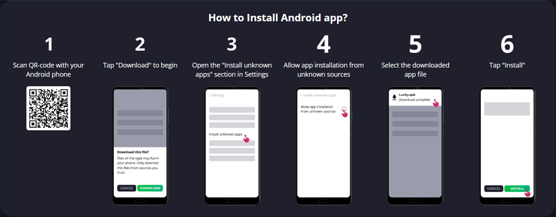 installer une application android
