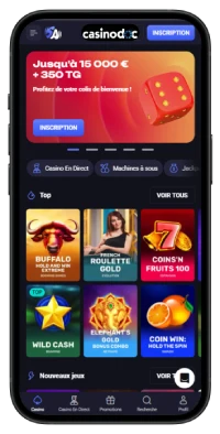 Interface mobile SpinAura