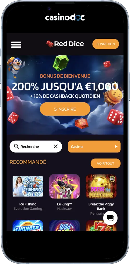 version mobile red dice