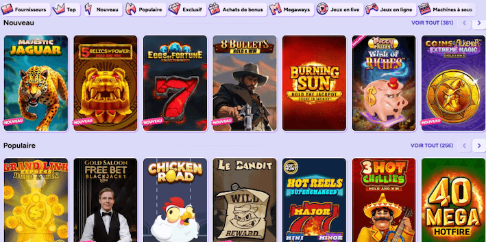 jeux de spinbara casino