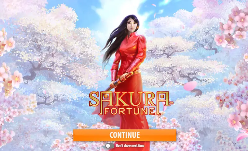 lancer le slot sakura fortune