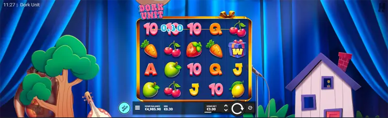 réglage de la mise et lancement des rouleaux dork unit