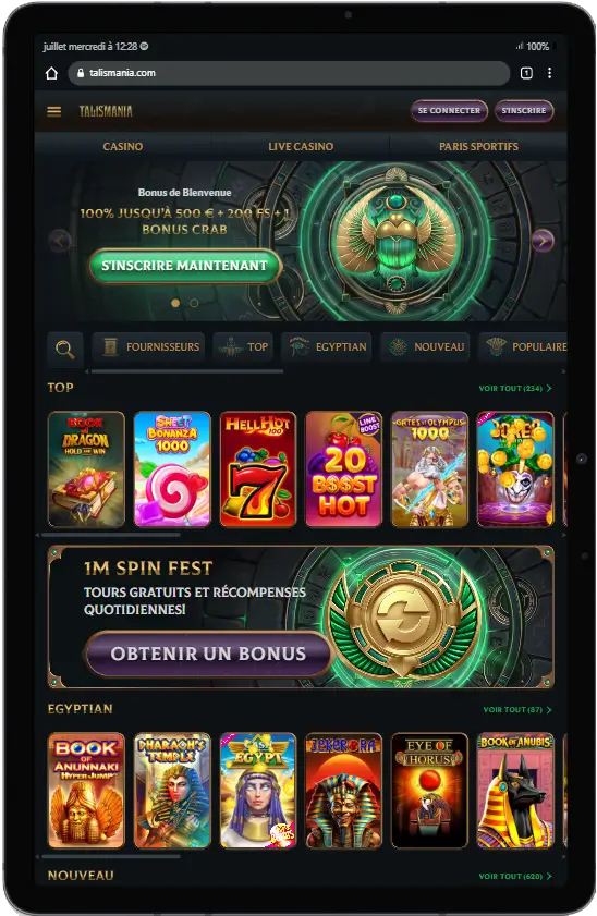 samsung galaxy tab s7 casino mobile en ligne