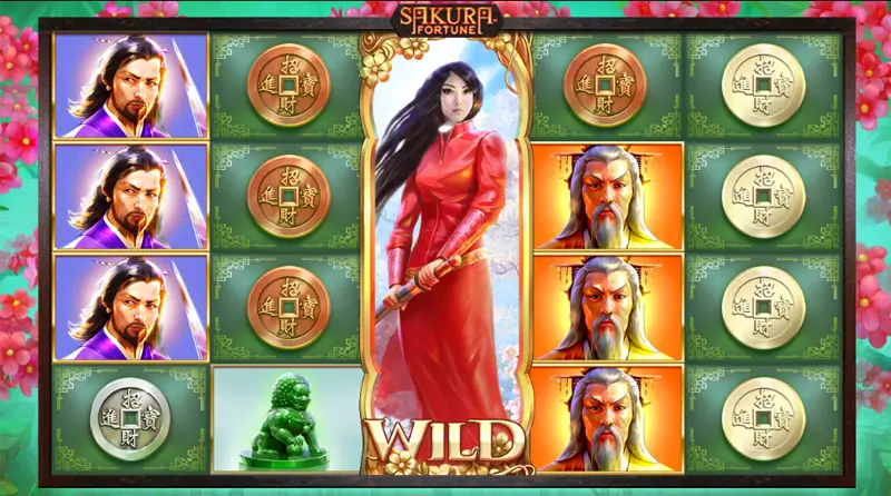 le thème sakura fortune