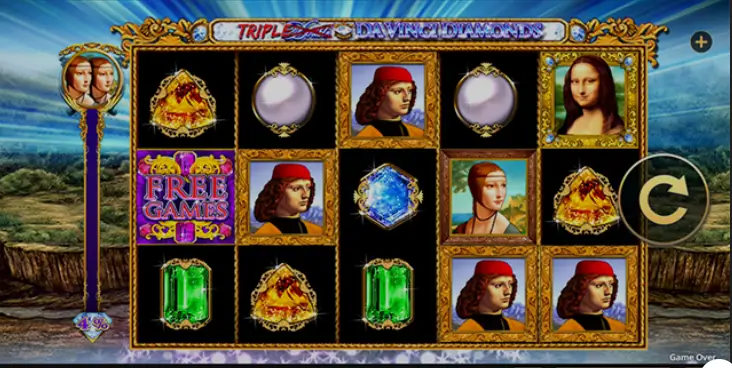 tumbling reels da vinci diamonds