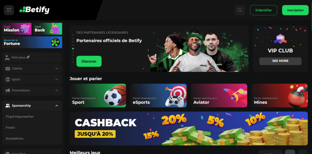Betify paris Sportif