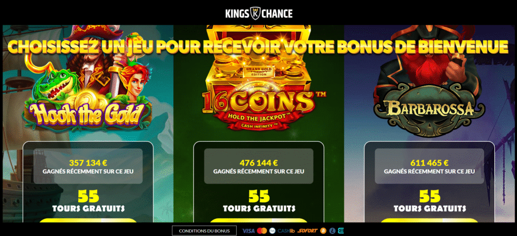 accéder à kings chance