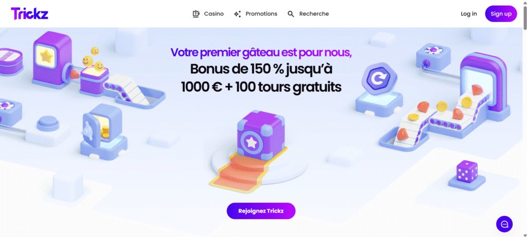 trickz casino 20 €