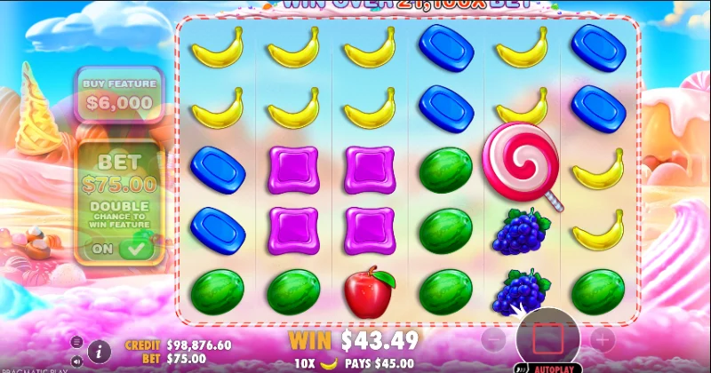 Free Spins sur Sweet Bonanza