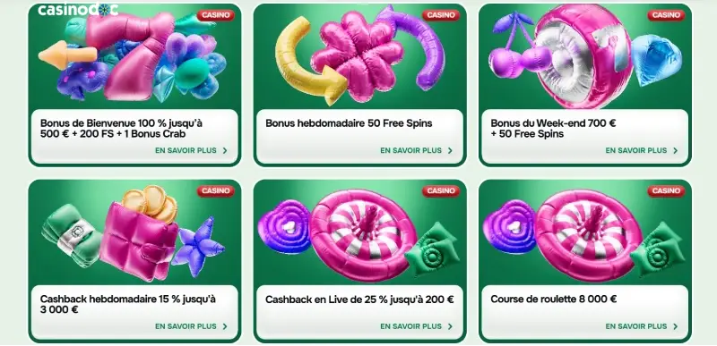 Promotions Casinolo