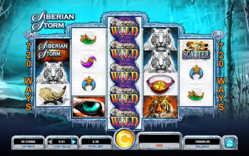 configuration siberian storm