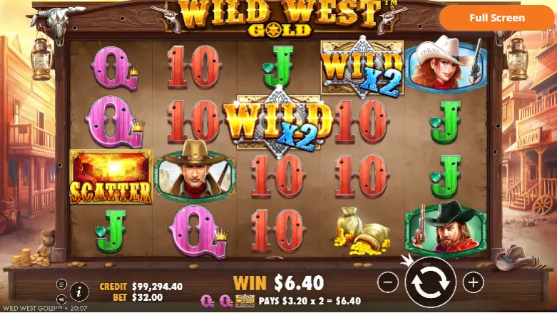free spins wild west gold