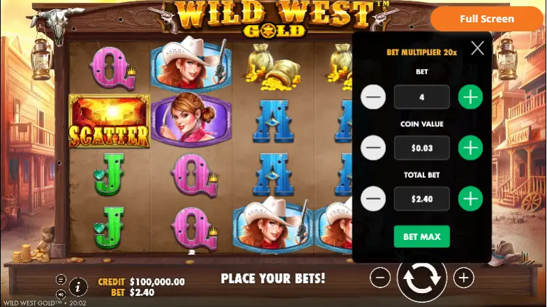 lancement wild west gold