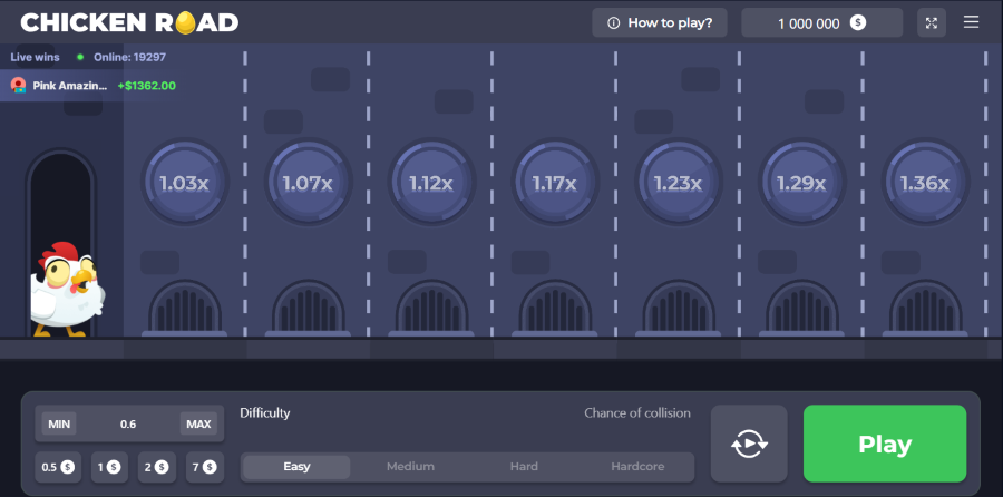 mini jeu chicken road