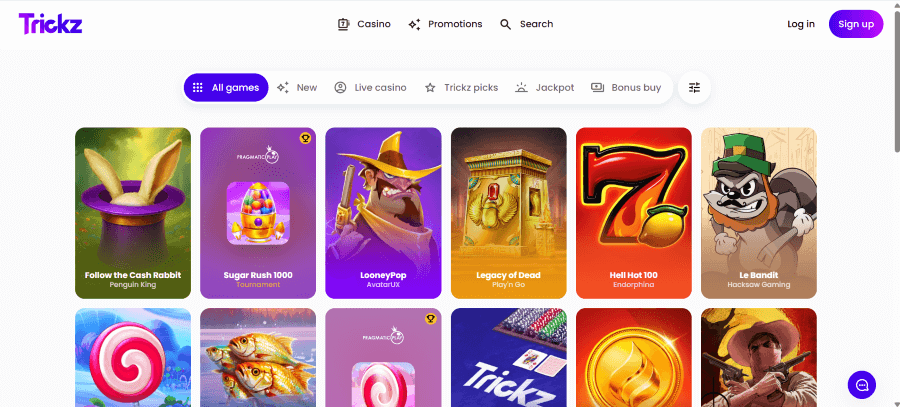 trickz casino