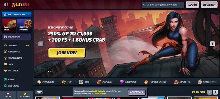allyspin casino
