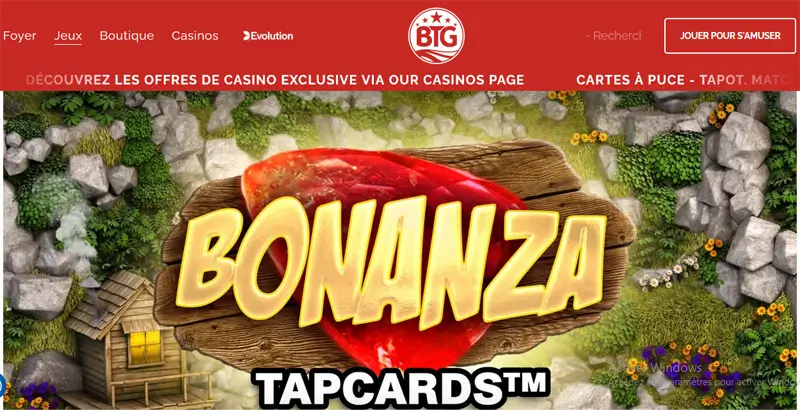 bonanza megaways big time gaming
