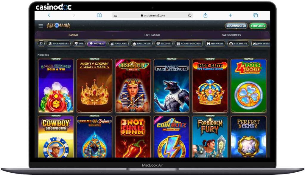 interface pc Astromania