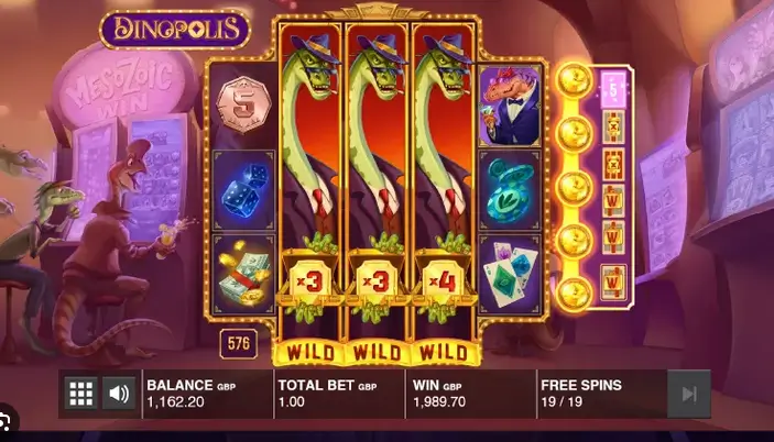 dinopolis push gaming