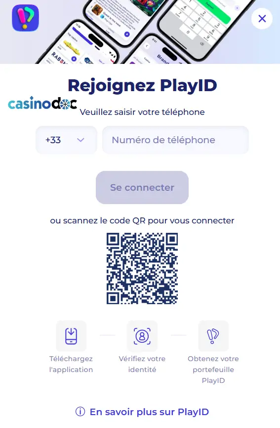 formulaire playid casino