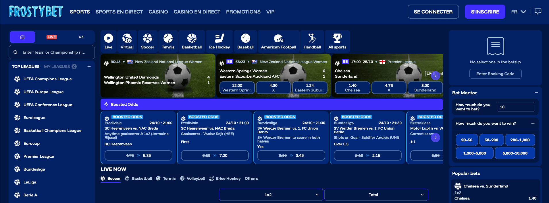 frostybet nouveau site de paris sportifs