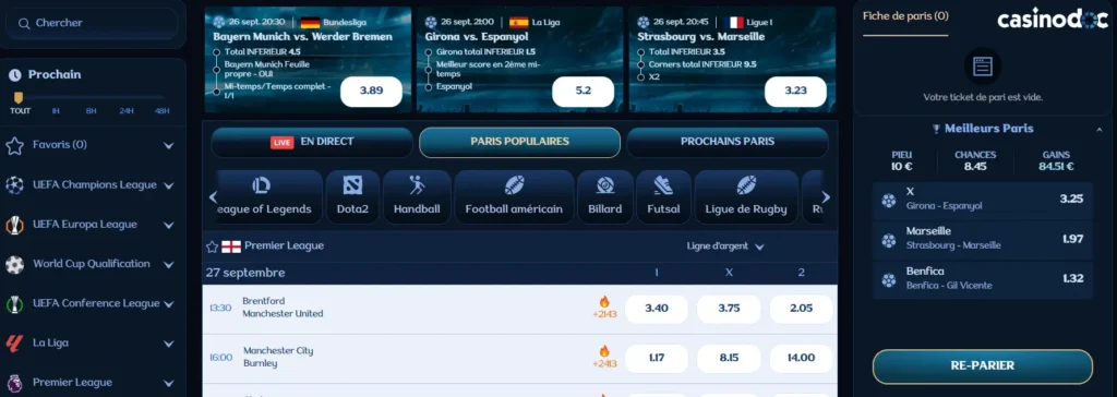 paris sportifs millioner casino