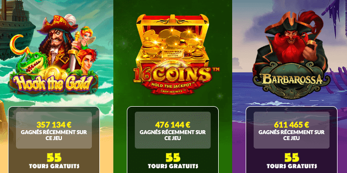 tours gratuits sans dépôt sur Kings Chance casino