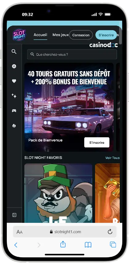 version mobile slot night casino