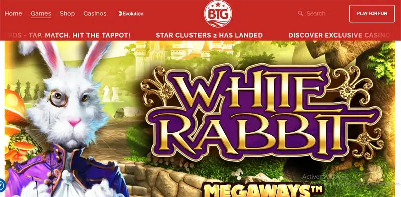 white rabbit megaways big time gaming