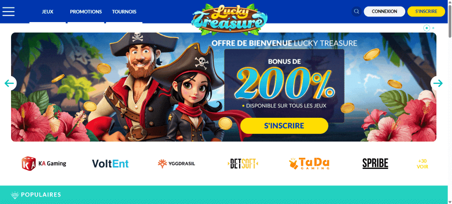 Lucky Treasure casino