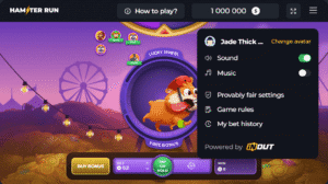 interface et parametre hamster run