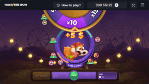 lucky wheel hamster run