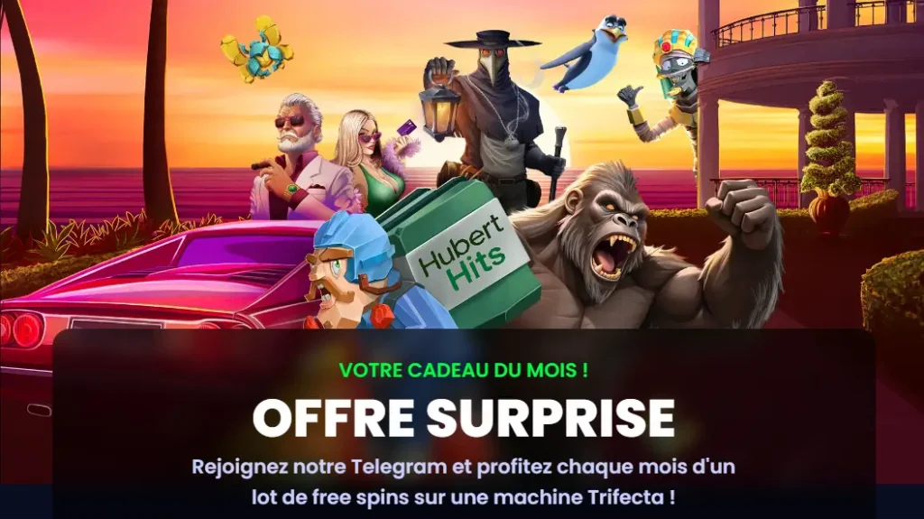 bonus free spins mensuels pampago