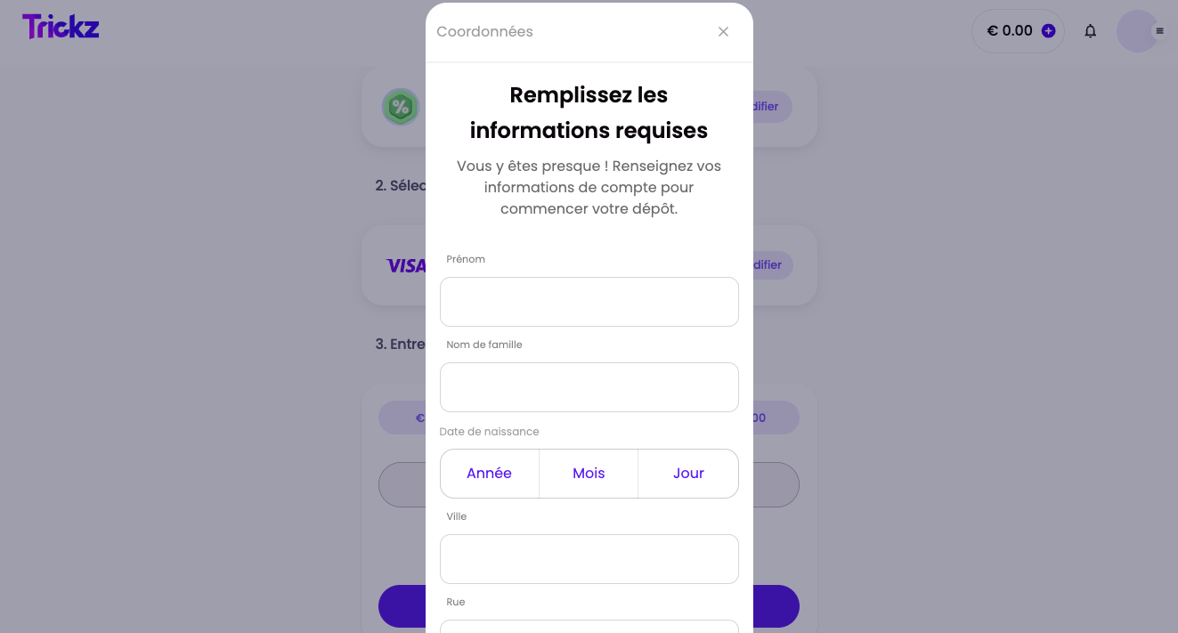 comment déposer avec visa étape 5