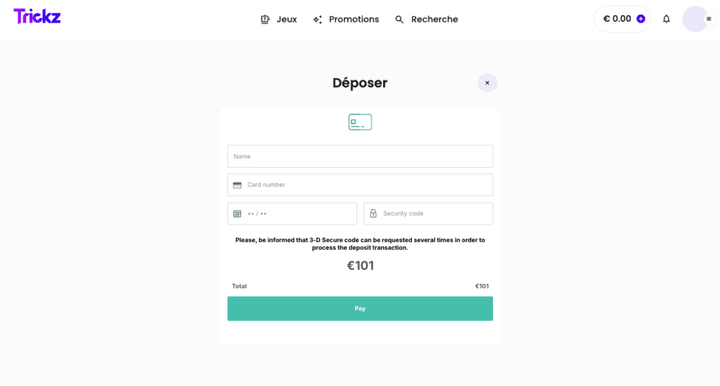 comment déposer avec visa étape 6