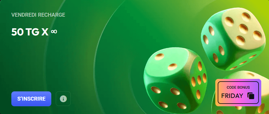 bonus de recharge du vendredi spinaura