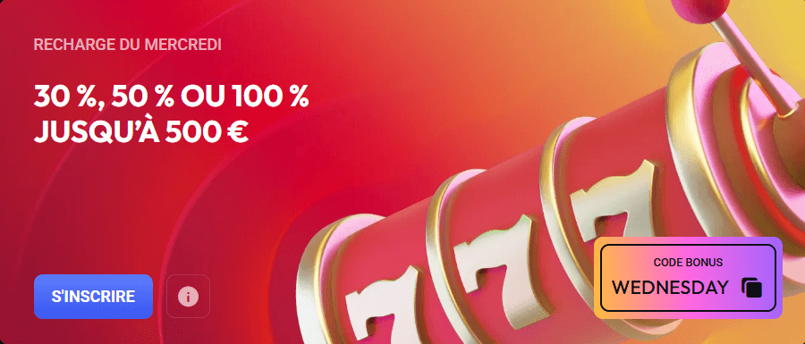 bonus de recharge du mercredi spinaura