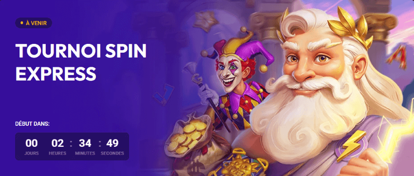 tournoi spin express spinaura