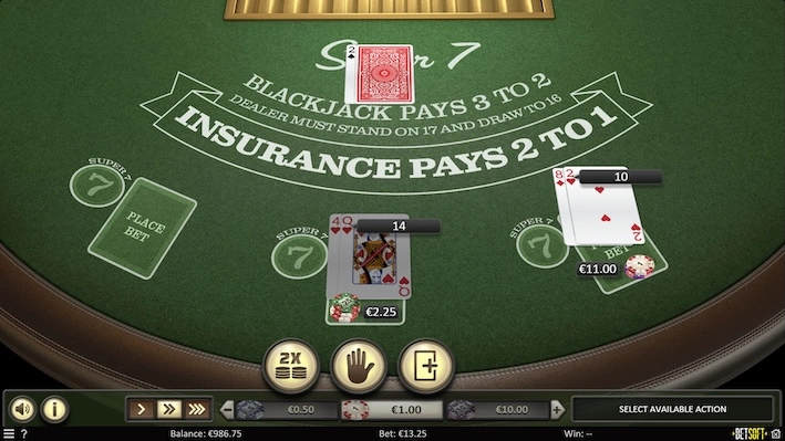 Super 7 Blackjack