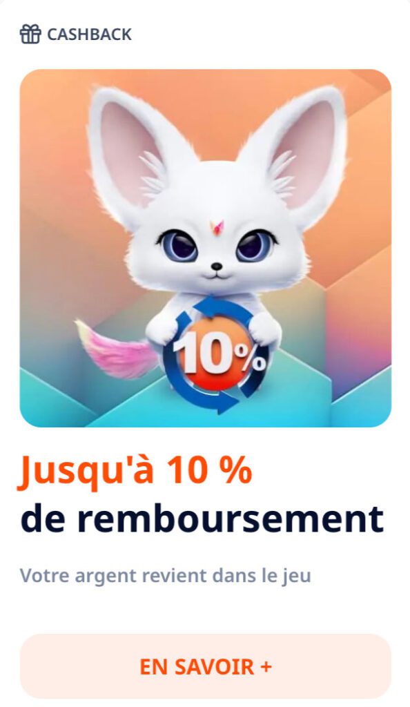 cashback hebdomadaire nika casino