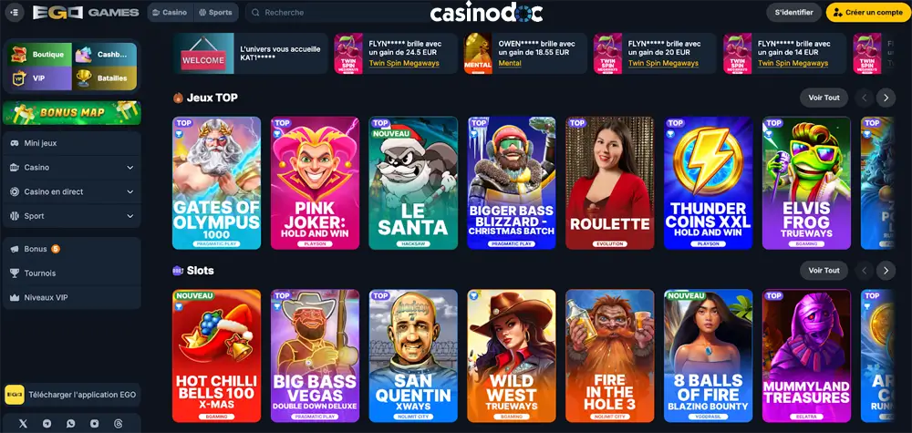 ego games casino en ligne kahnawake