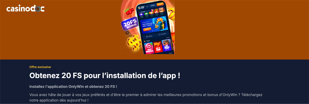 onlywin bonus sans depôt casino en ligne kahnawake