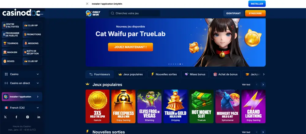 onlywin jeux casino en ligne kahnawake