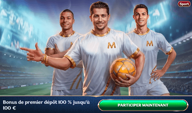 Bonus de bienvenue paris sportifs millioner
