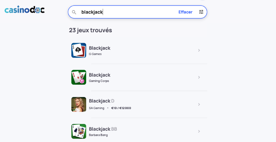 jeux de table sur hypekasino