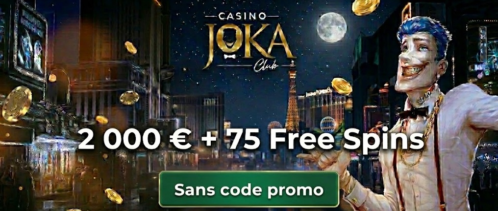 joka casino code promo