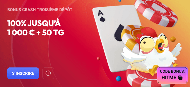 code promo du bonus de troisième dépôt crash de spin aura