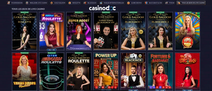 jeux de casino en direct sur lolajack casino