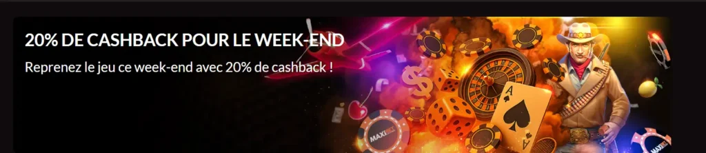 maxibet casino bonus cashback