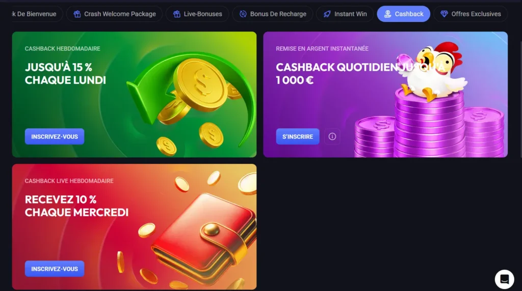 spin aura casino bonus cashback